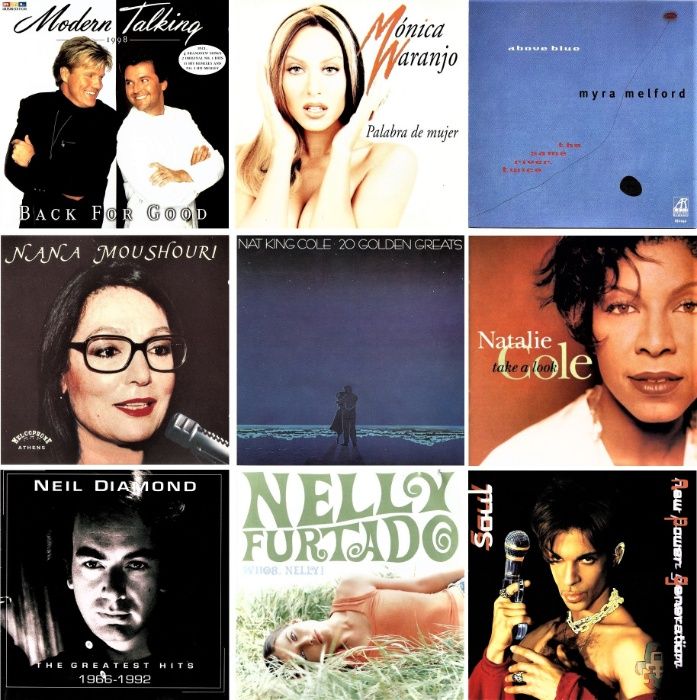 72 CDs - 5€ Cada - Muito Bom Estado