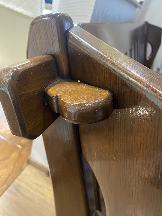 Диван з натурального дерева