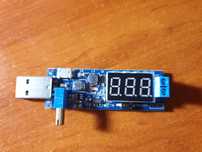 Преобразователь напряжения  USB на 1-24В для Вайфай роутера.