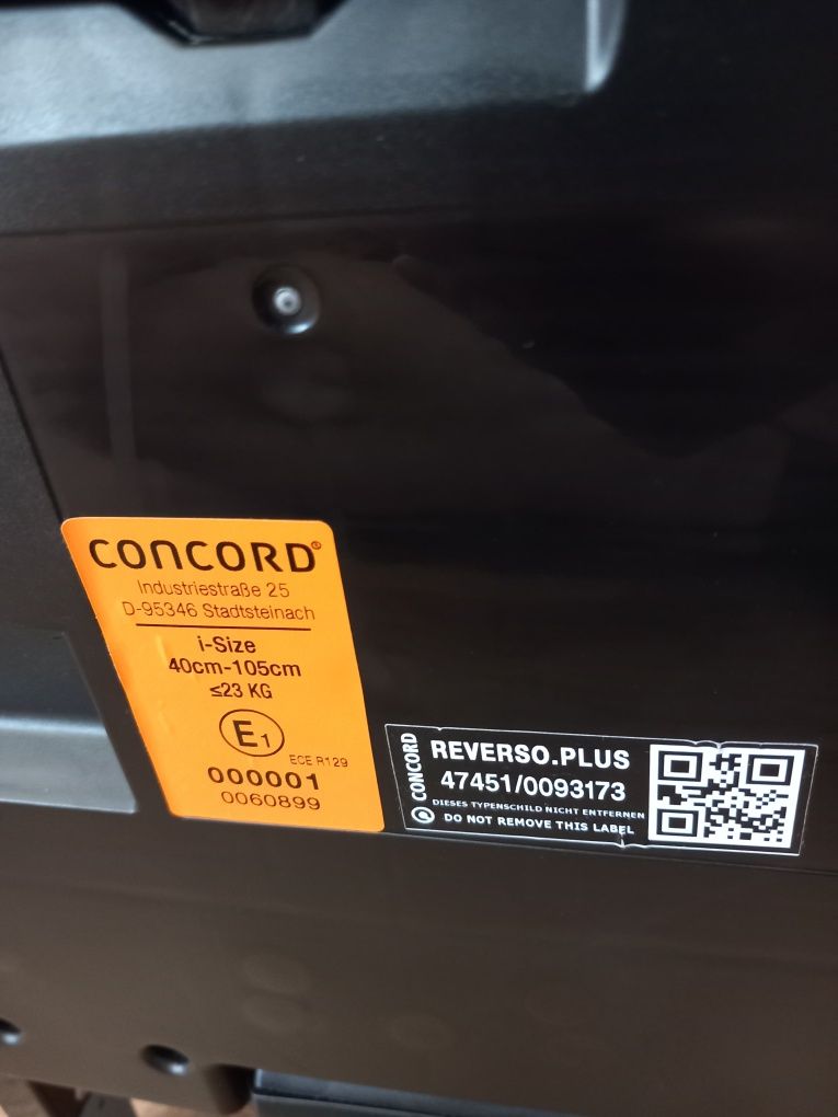 Cadeira Concord Reserso Plus