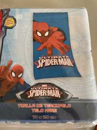Toalha de Felpo do Spider-Man nova