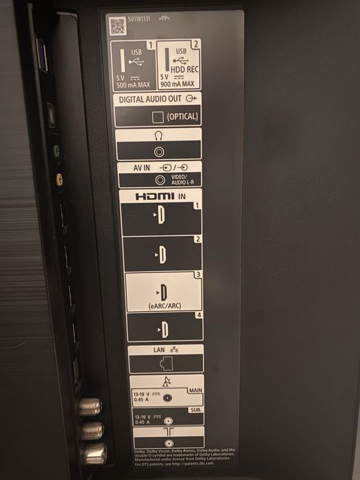 Tv Sony Bravia 65cali