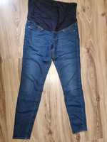 Spodnie jeans ciążowe H&M mama XL 42