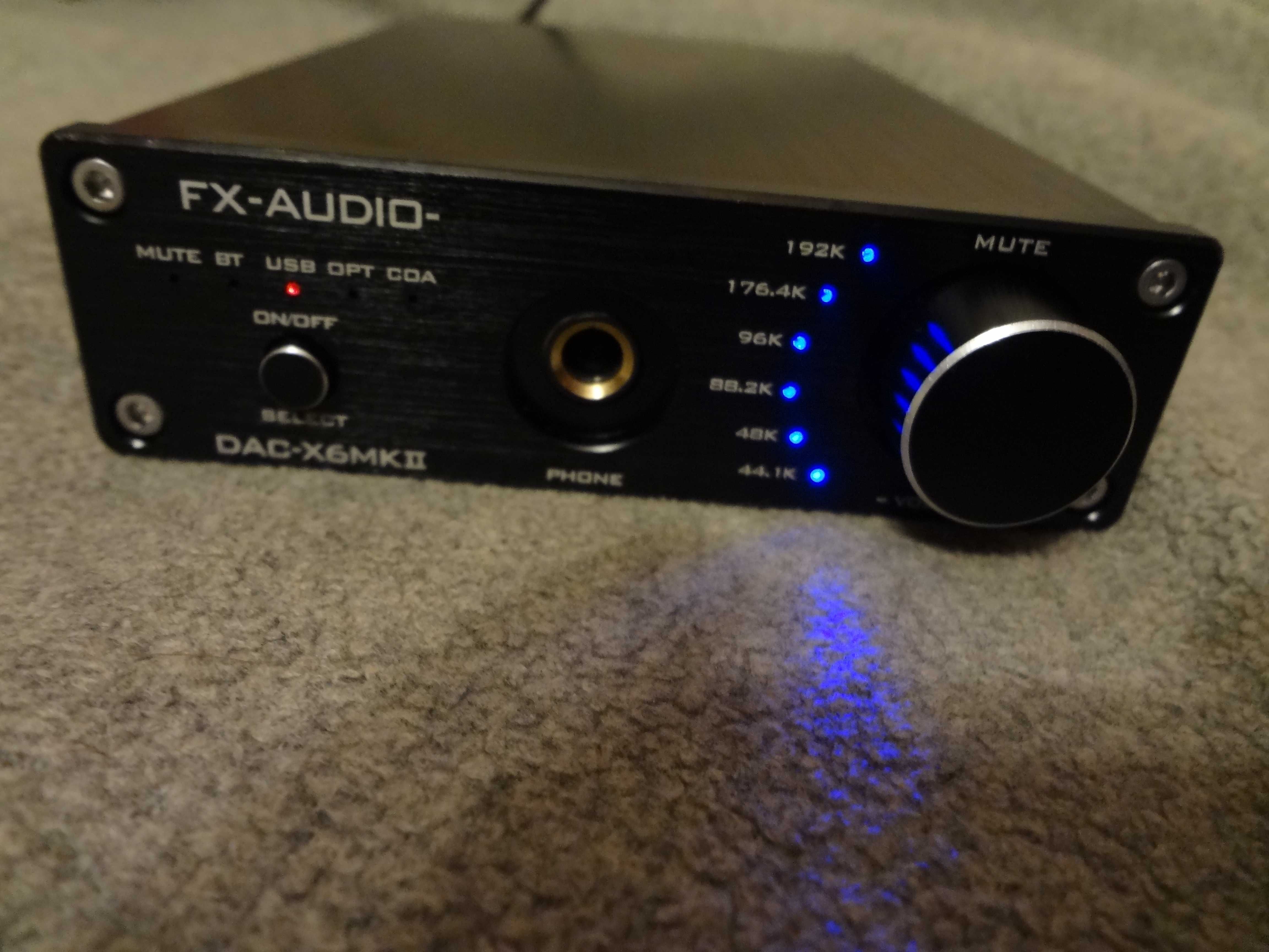 FX-Audio DAC-X6 MKII. Доработанный ЦАП.