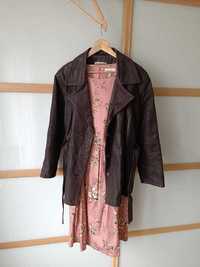 Skórzana kurtka ramoneska 1957 roz L-XL real leather