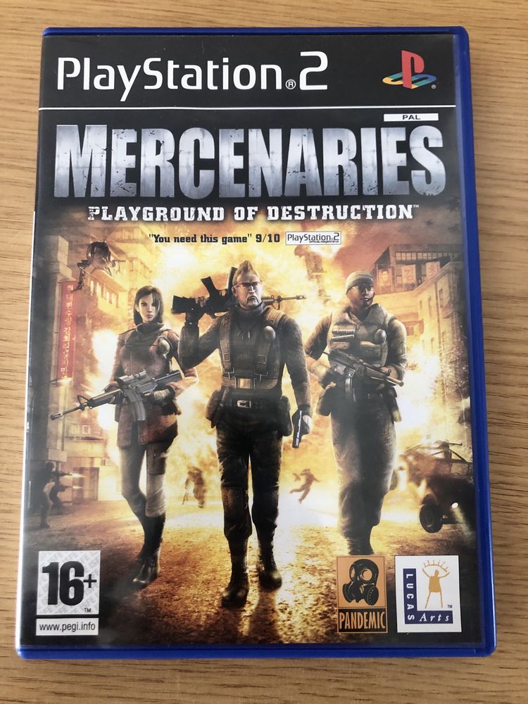 Mercenaries PlayStation 2