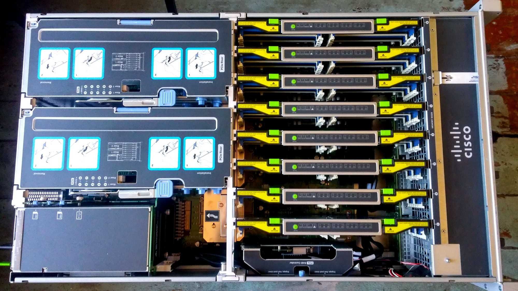 серверы SuperMicro X8DTL-3F X8QB6 Sun Oracle X4470 Cisco UCS C460 M4