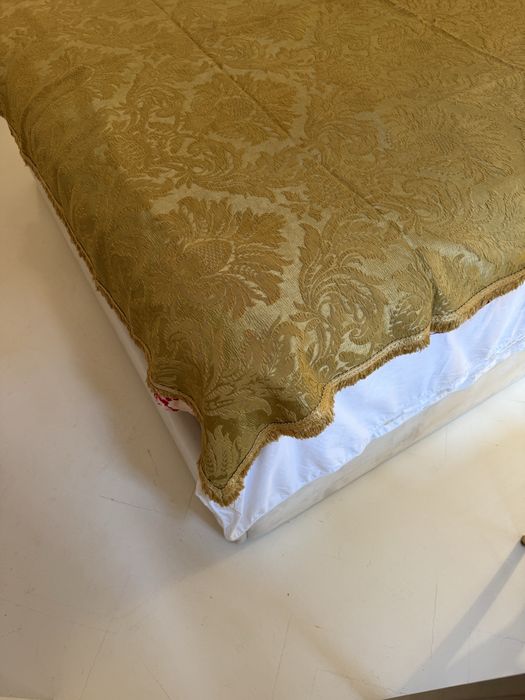 Colcha adasmascada com franja