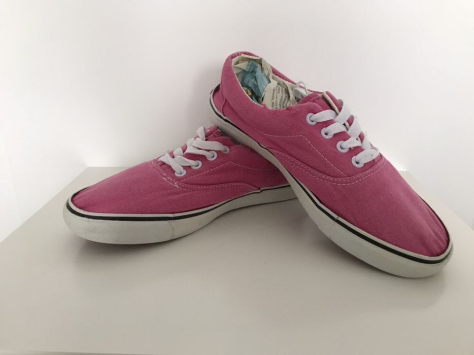Różowe trampki marki vans 39 buty sportowe damskie