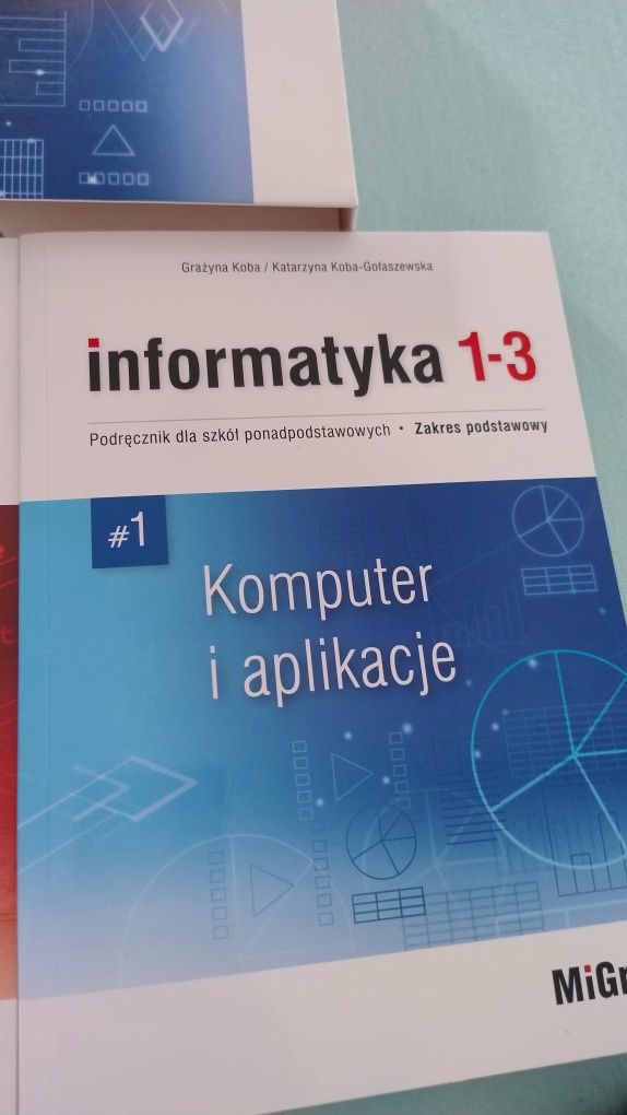 Informatyka 1-3 podręcznik kpl nowe