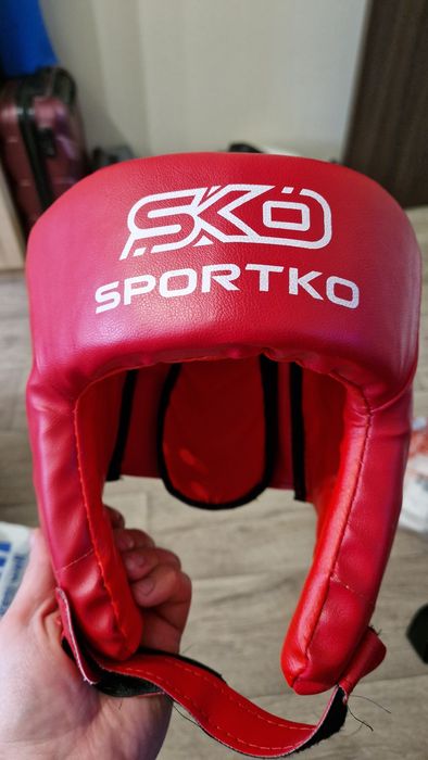АКЦИЯ!!! Шлем SportKo SKO M-L бокс кикбоксинг