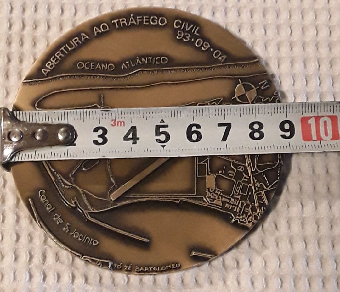 Medalha em bronze da Câmara Municipal de Aveiro