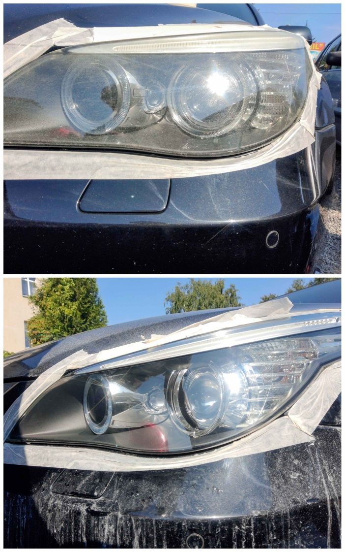 Polerowanie lamp, reflektorów, z trwałą konserwacją. Auto Detailing