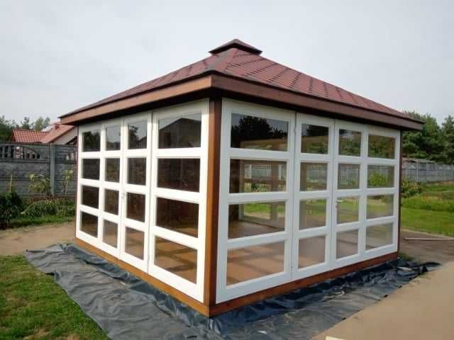 Dostępna od ręki! Ogród zimowy,oranżeria,altana ogrodowa,przeszklona