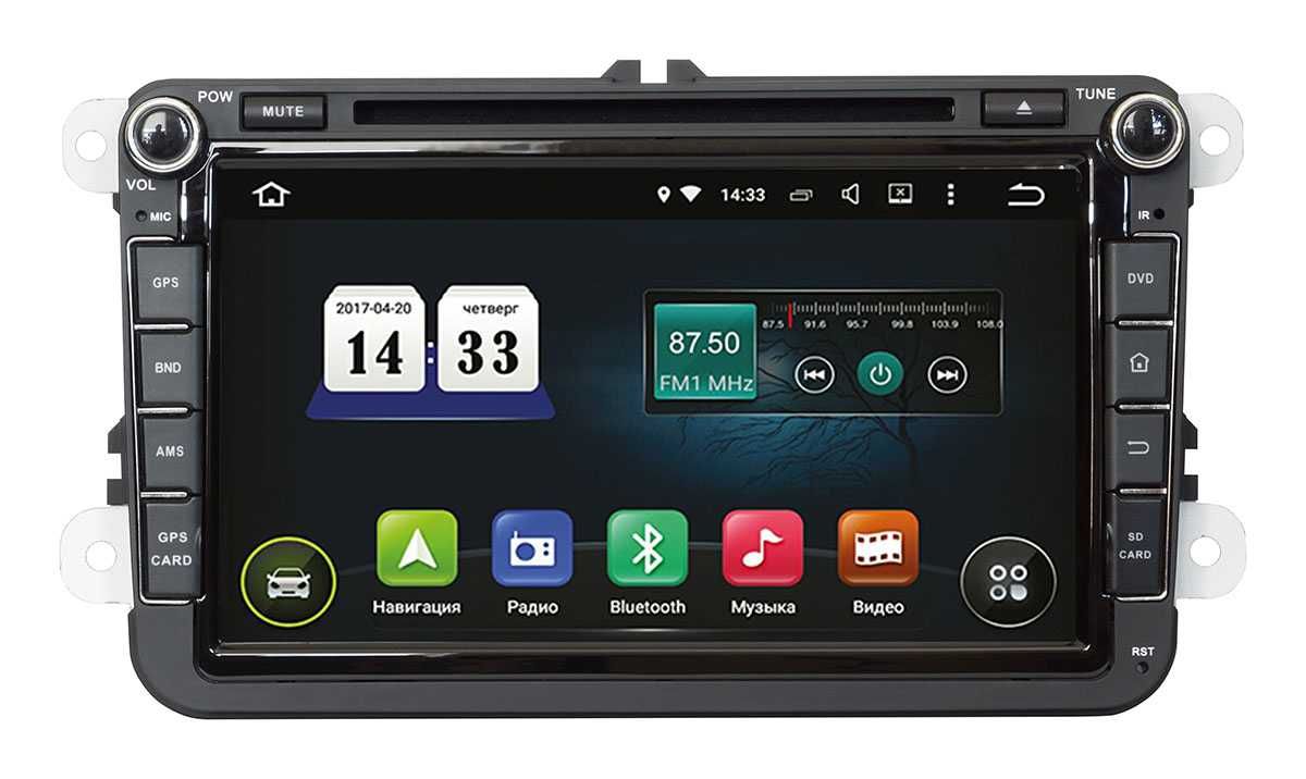 Штатная магнитола Volkswagen Android 10.1 GPS CAN Wi-Fi гарантия 1 год