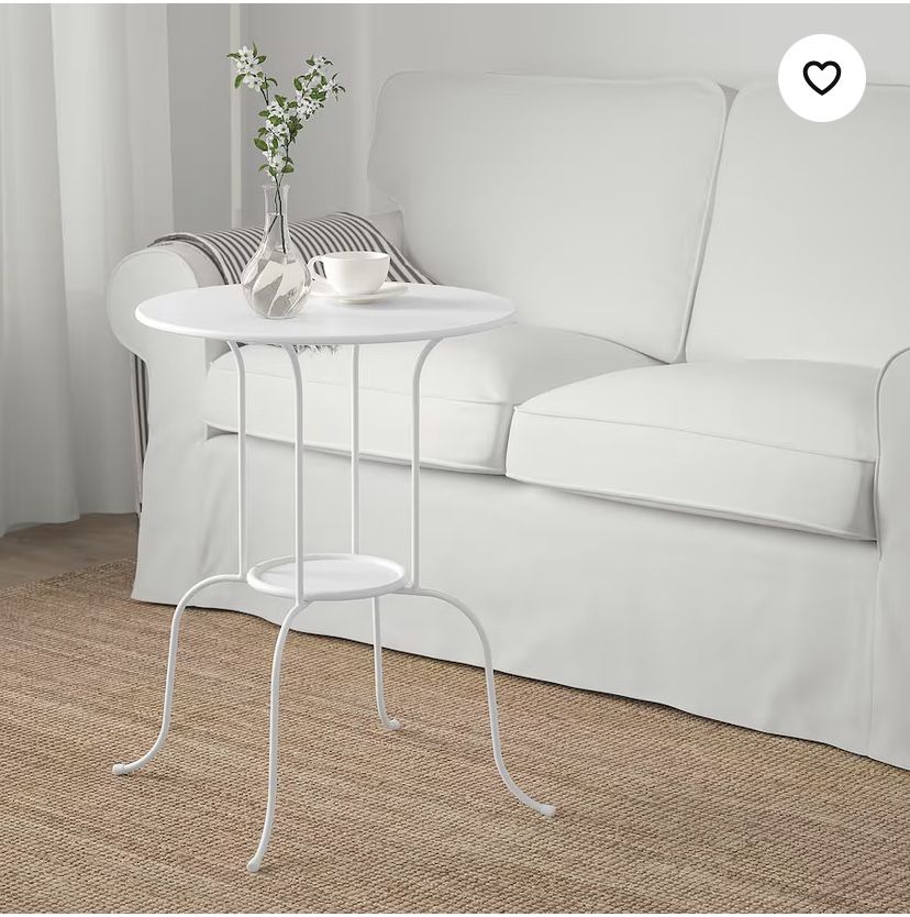 Ikea Lindved Стіл, білий, 50х68 см