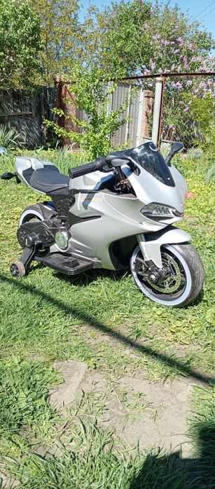 Дитячий електро мотоцикл на акумуляторі