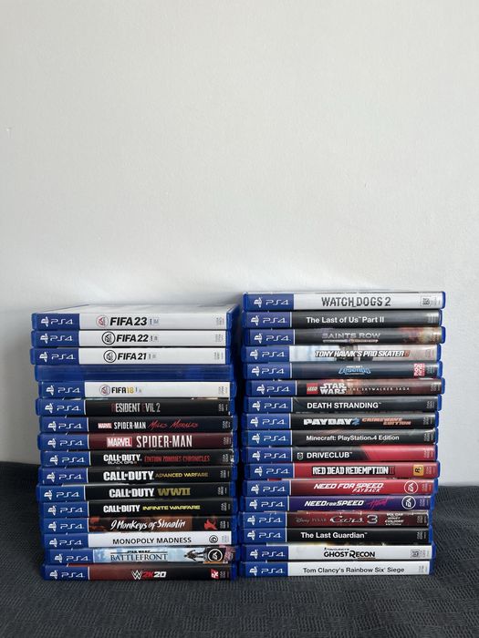 Coleção de jogos para PS4/PS5