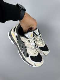 Жіночі Кросівки АСІКС ASICS GEL-NYC black beige  37-41 рм.