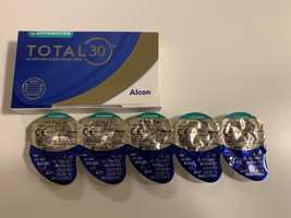 Soczewki miesięczne TOTAL30 for astigmatism -2,25, cyl. 0,75, oś 100