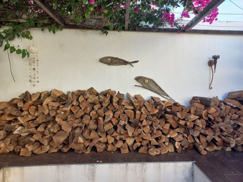 Lenha seca de qualidade