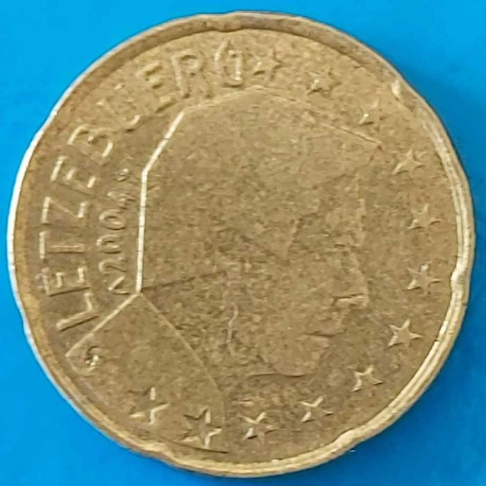20 Cêntimos de 2004 do Luxemburgo, Henri