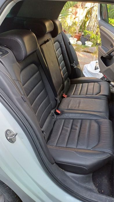 Салон сидіння  з картами дверей чорна кожа eGolf 2016