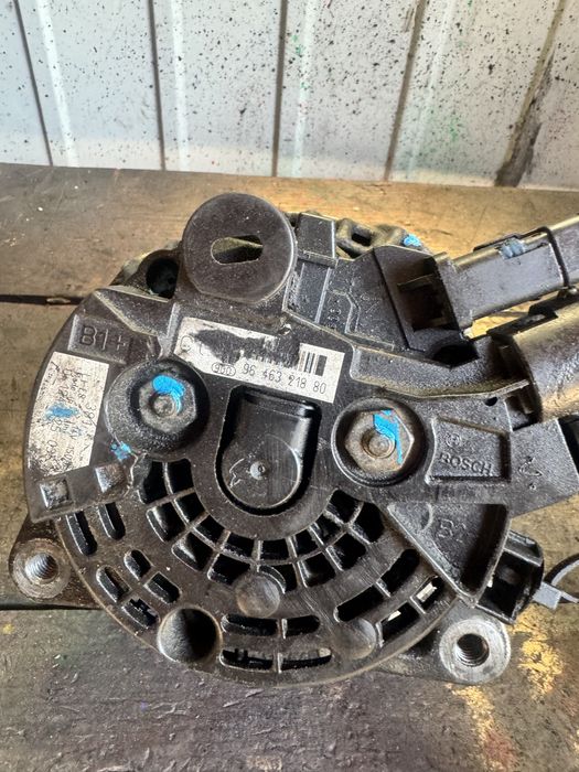 Генератор 9646321880 peugeot 307 206 407 c4 c2 c3 berlingo