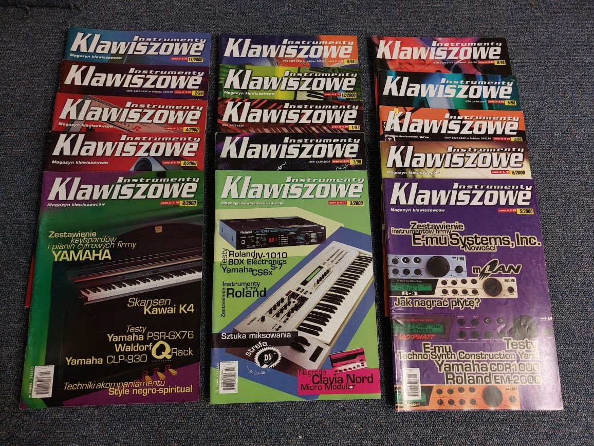 Magazyn Instrumenty klawiszowe