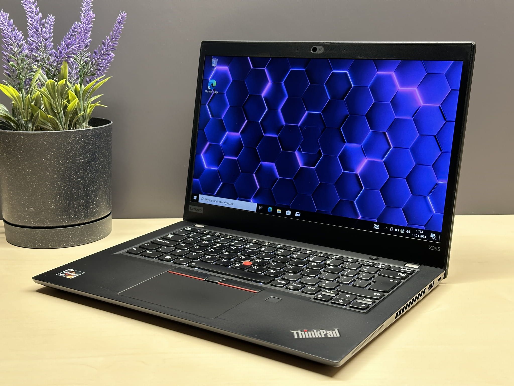 Laptop Lenovo ThinkPad X395 | Ryzen 7 3700U / 16GB / FHD / OUTLET