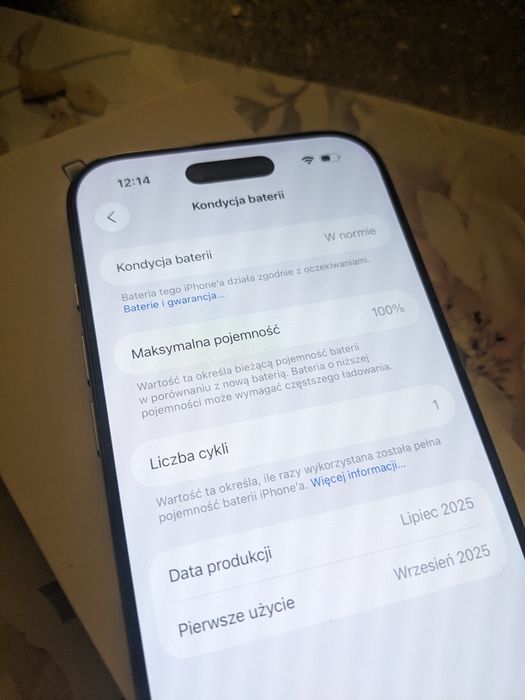 iPhone 17 air  256 GB 12 m gw okazja bez rat