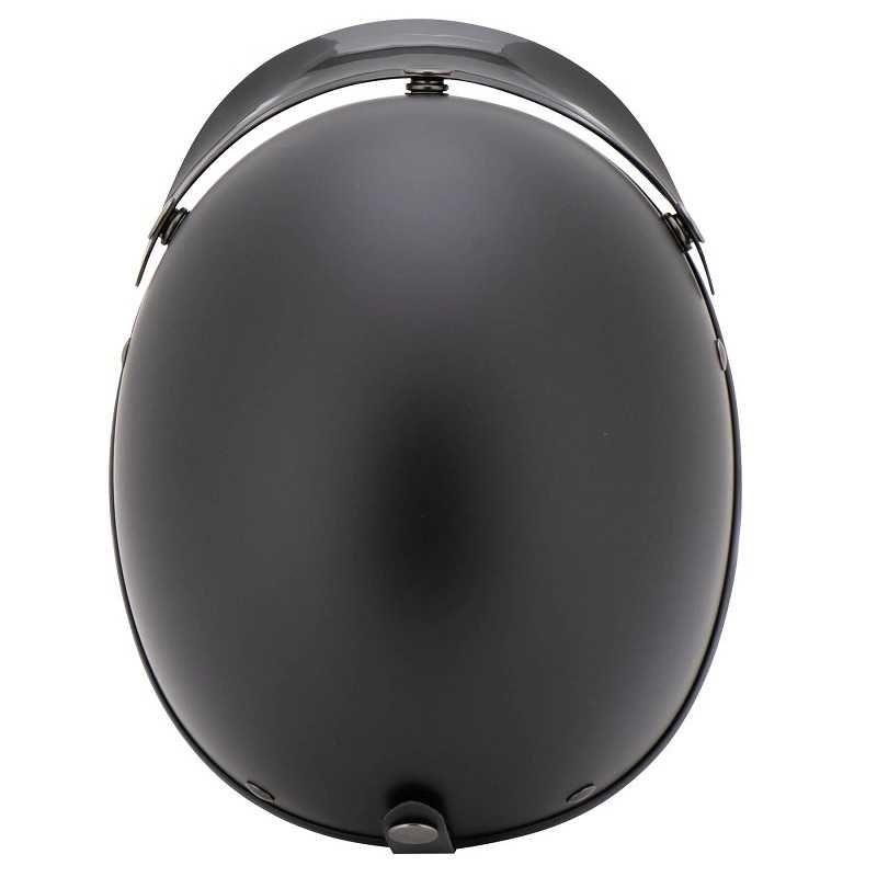 Capacete tipo cavaleiro penico braincap meio vintage mota moto
