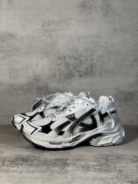 Balenciaga Runner Gradient White Black/size 42,43,44/Преміум якість