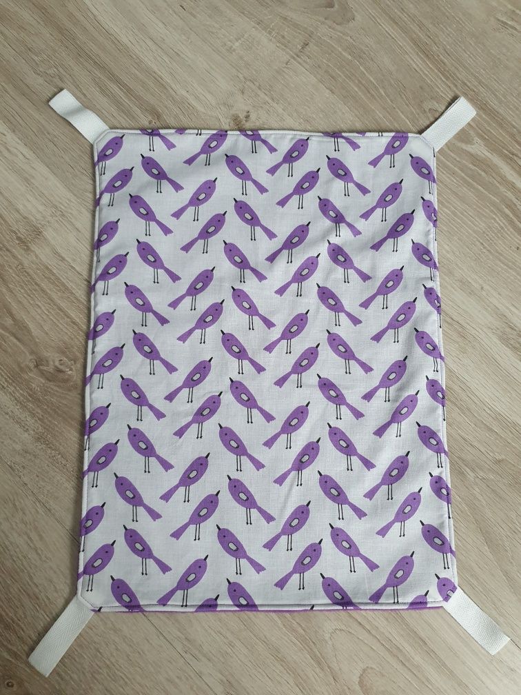 Hamak do klatki w ptaszki 30x40