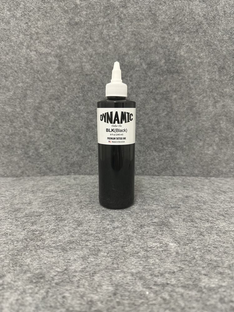 Tinta Preta Dynamic Black 8oz original selada tatuagem tattoo tatuar