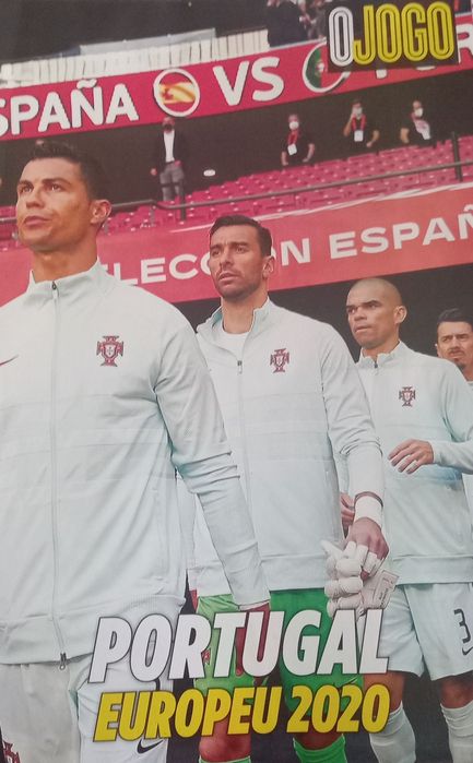 poster Seleção de Portugal euro de 2020 com Ronaldo