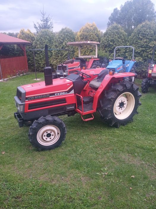Yanmar FX26 4x4 26 koni Wspomaganie traktor Japonski FVAT Brutto