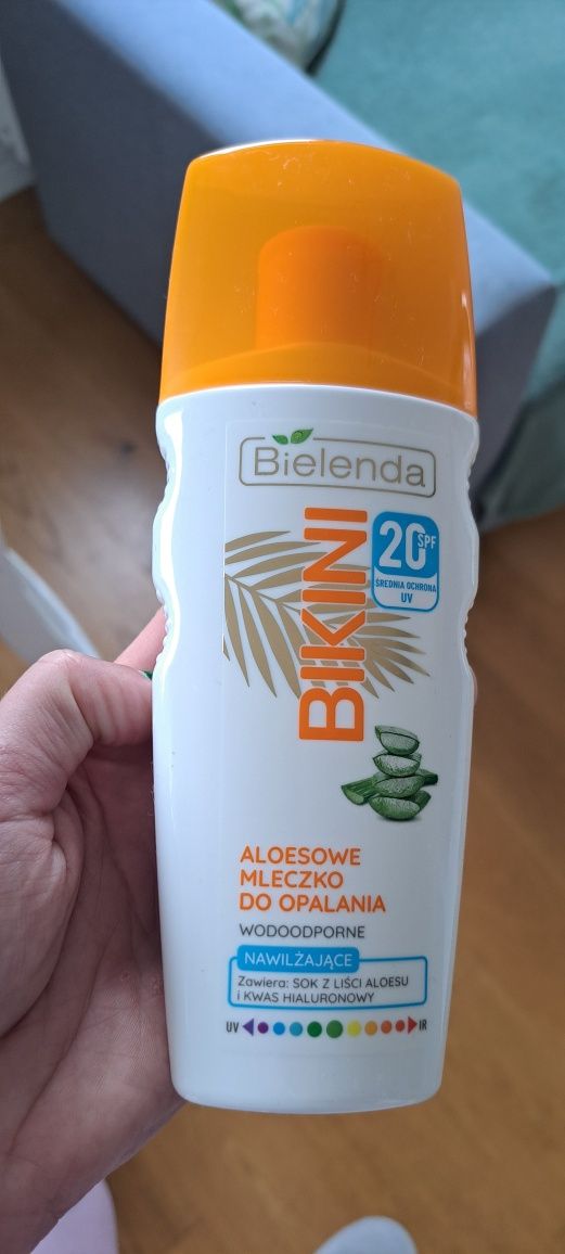 Bielenda aloesowe mleczko do opalania 20 spf