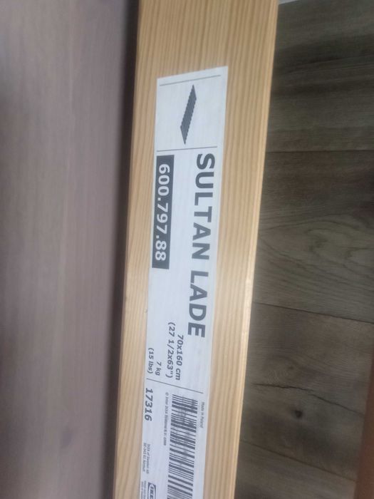 Ikea łóżko 70 160 szare Sultan