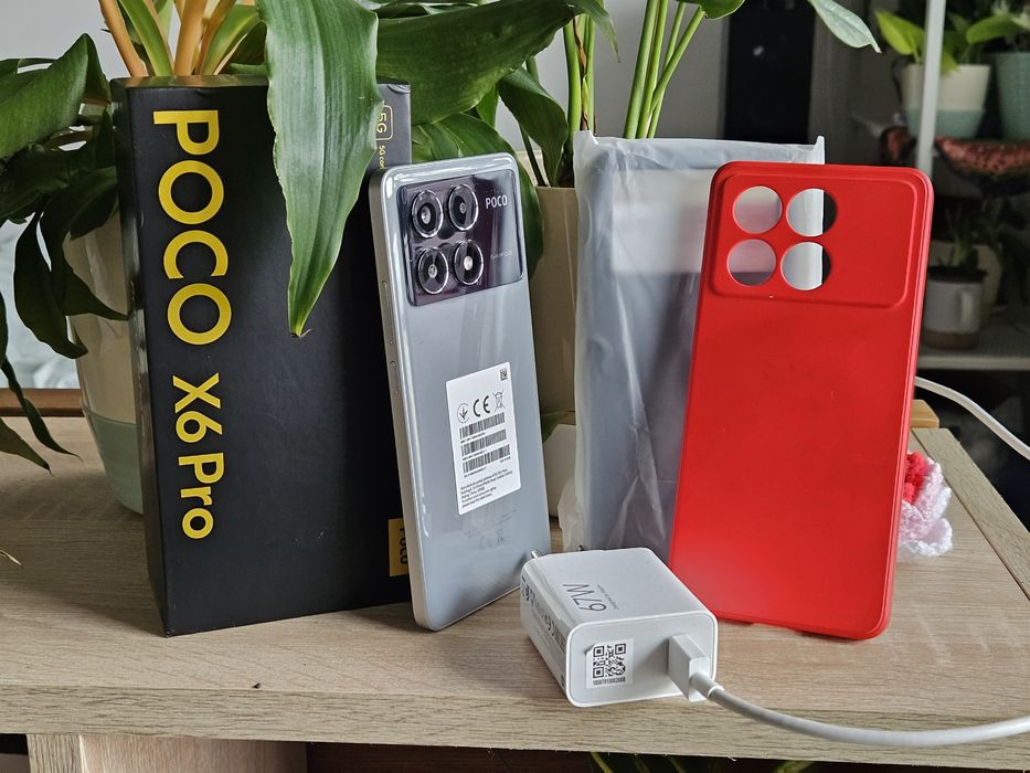 Poco X6 Pro 12/512Gb szary komplet bez wad