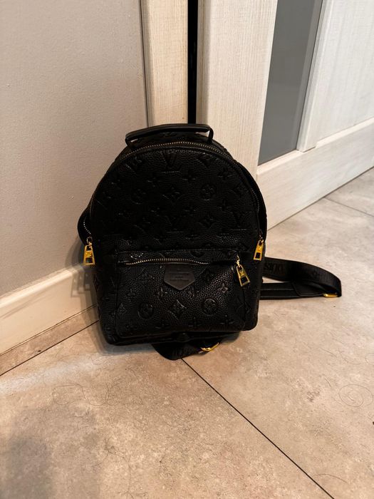 czarny plecak louis vuitton skóra nowy nie używamy