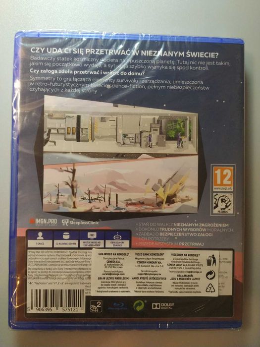Gra Symmetry - PlayStation 4 - Nowa, w folii - Po polsku - na PS4 PS5