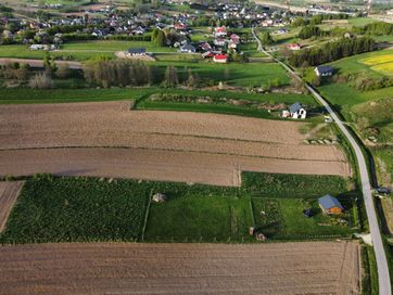 Działka budowlana Mogielnica z WZ Gmina Boguchwała