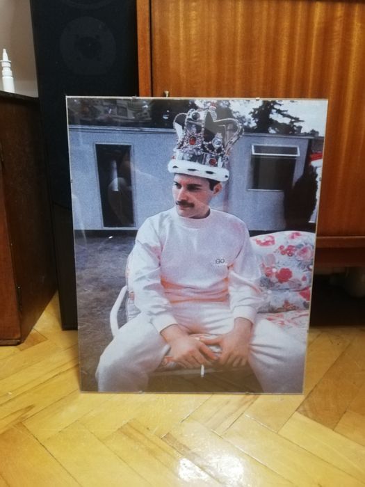 Plakat Freddie Mercury Queen w antyramie
