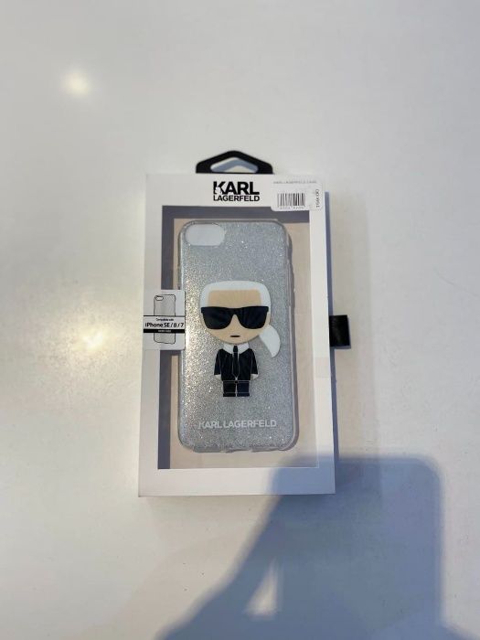 Etui Karl Lagerfeld KLHCI8TPUTRIKSL iPhone 7/8/SE 2020 Brokat