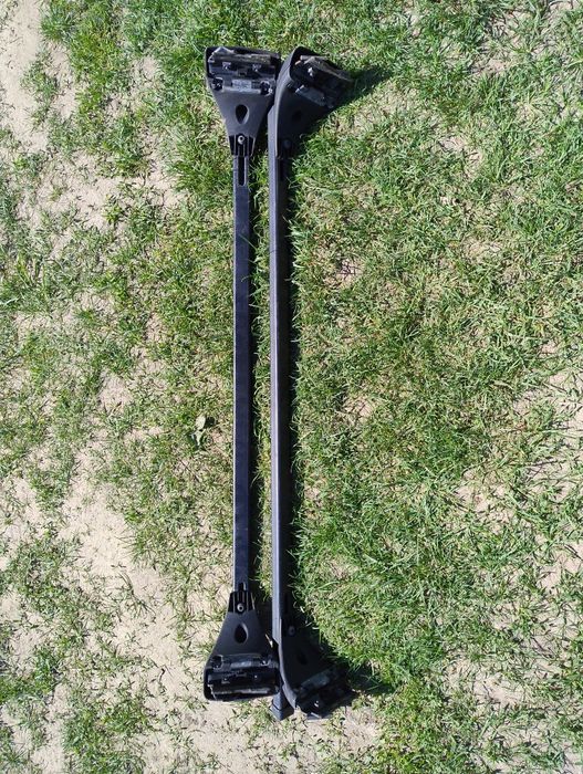 Bagażnik dachowy relingi uniwersalny halfords z regulacją