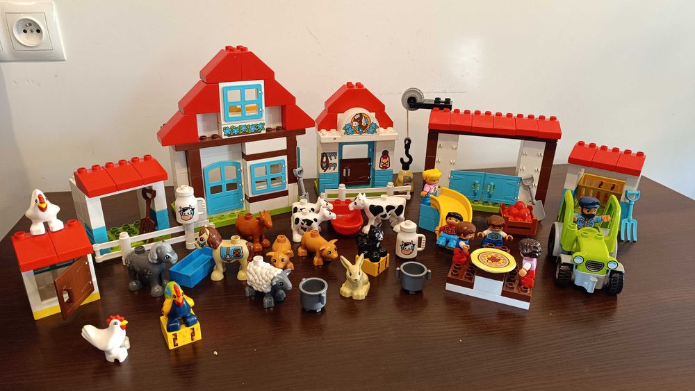 LEGO Duplo farma, wieś, stajnia