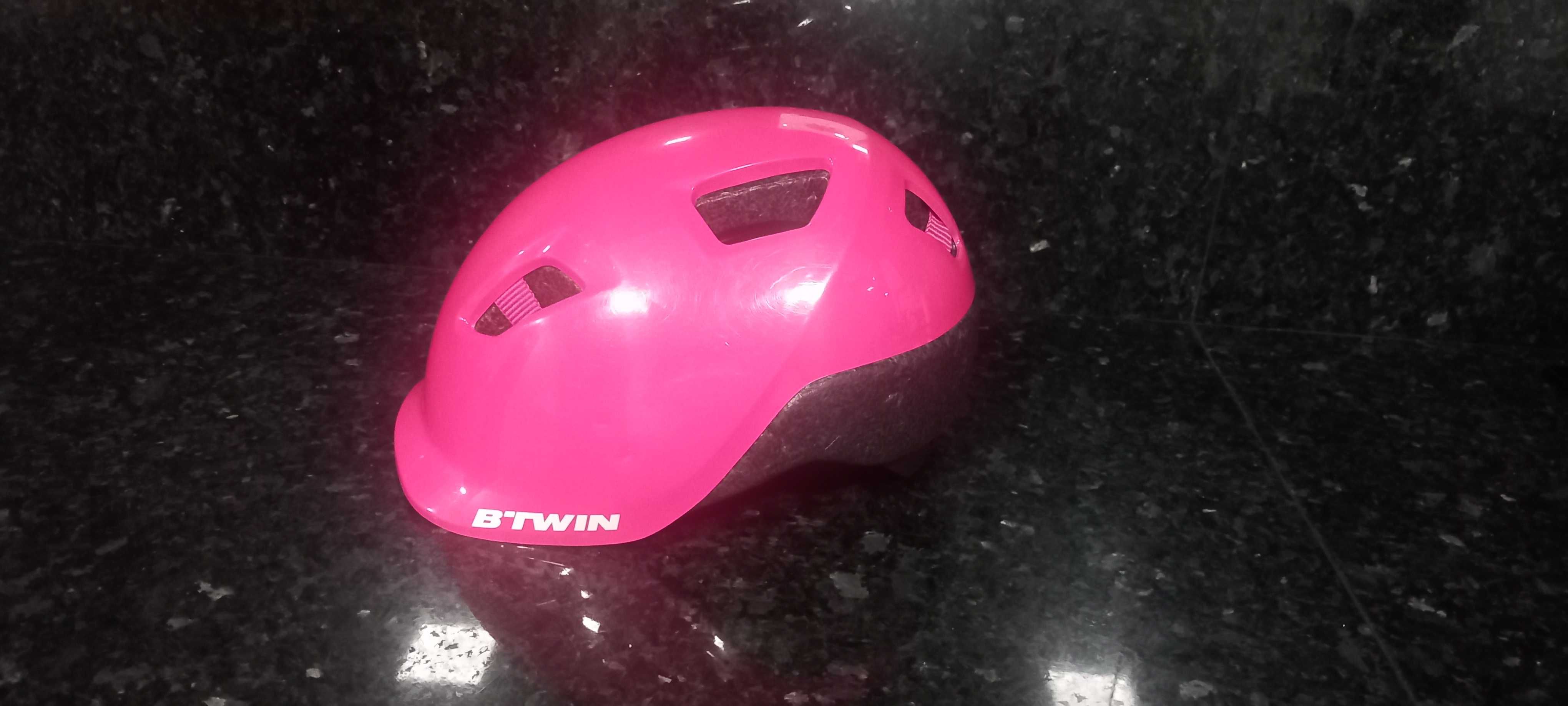 Patins menina com proteções