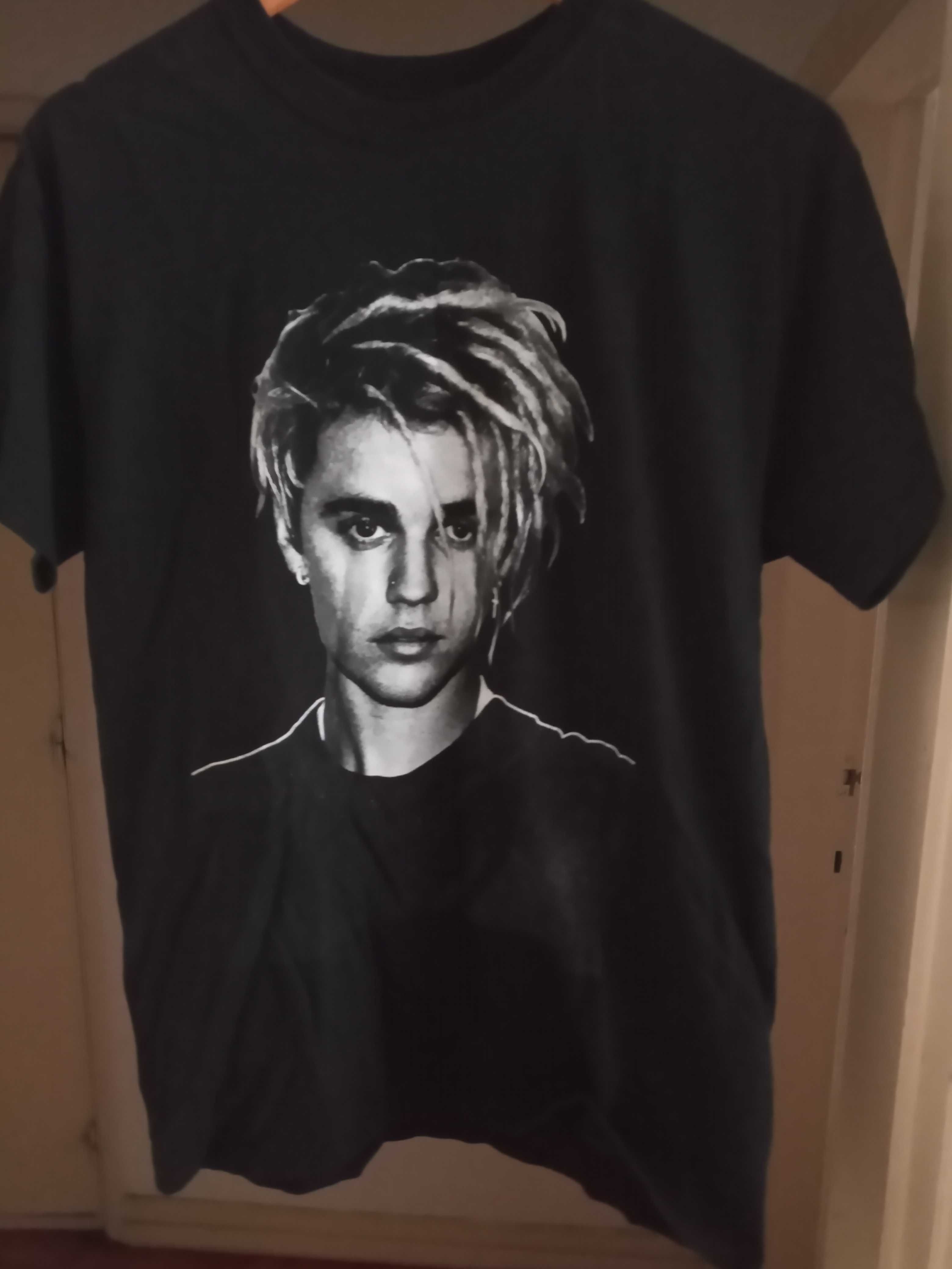 T-shirt Justin Bieber original unisexo tamanho M