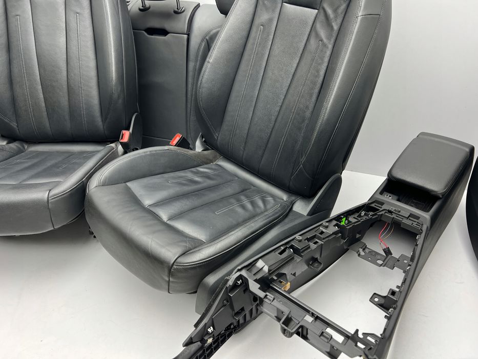 audi a4 b9 8w9 kombi avant wnętrze skórzane fotele kanapa komplet de